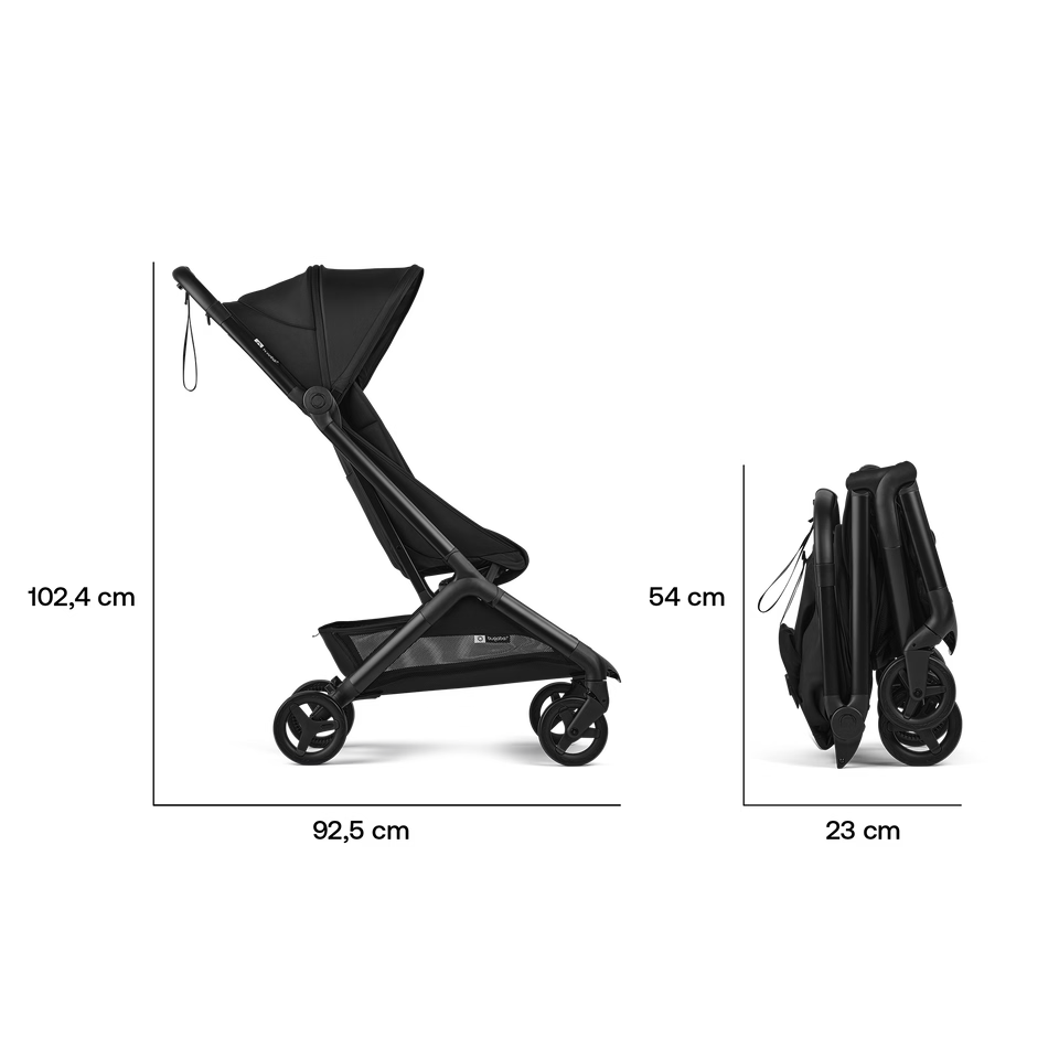 Bugaboo Butterfly 2 – Ultra-Compact Travel Stroller (short term)