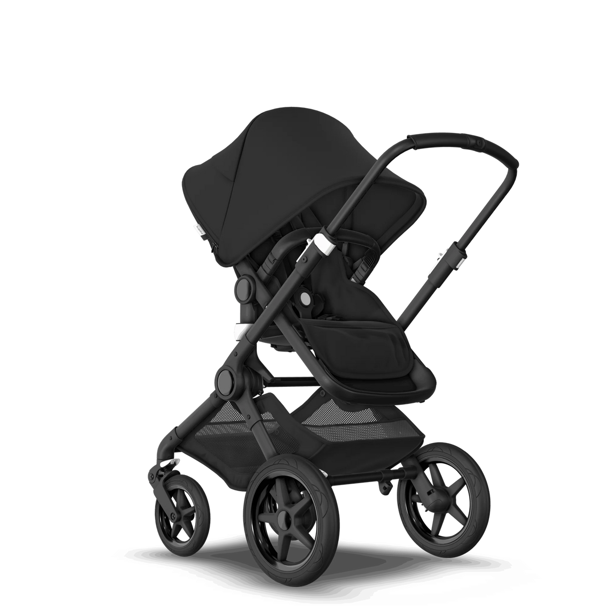 Barnvagnen Bugaboo Fox 2 med sittdel i svart
