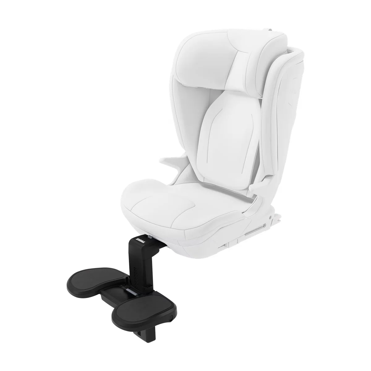 Thule Palm Fotstöd monterad på bilbarnstol