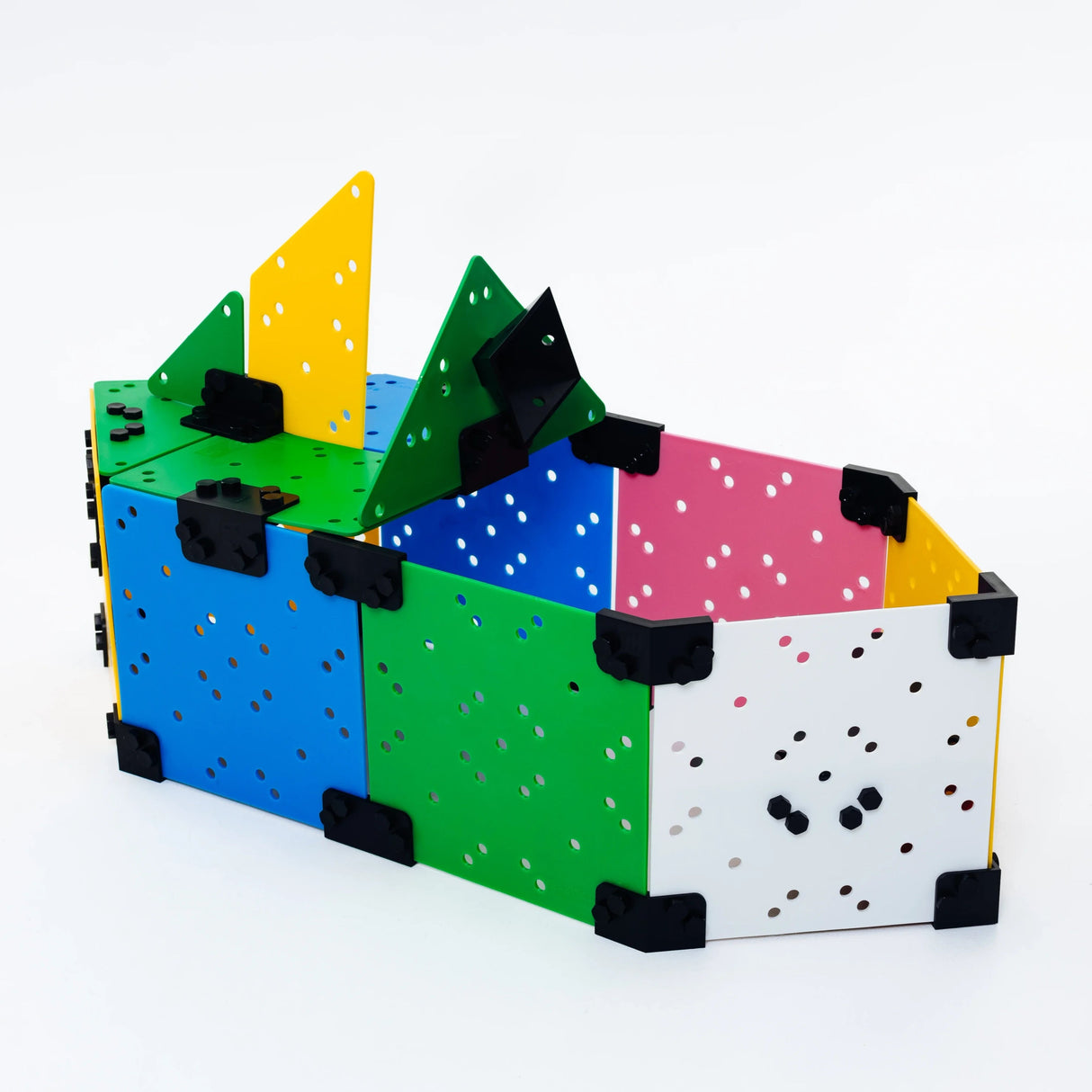 EAZYMEC Grundpaket: Båt i mixade färger bakifrån