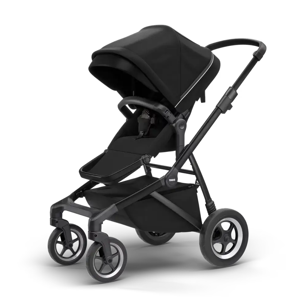 Thule Sleek Sittvagn Pre-Loved / Buggy (Midnatt Svart) 12 + Mรฅnader Barnvagnar