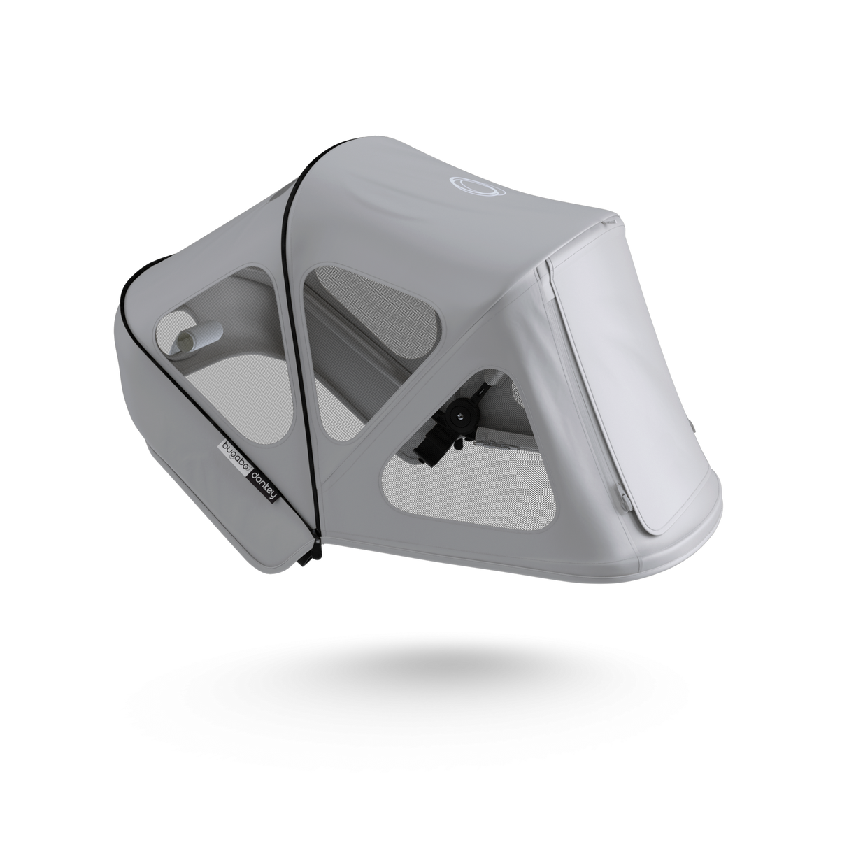 Bugaboo Donkey Solsufflett Breezy i misty grey för Donkey-barnvagnar