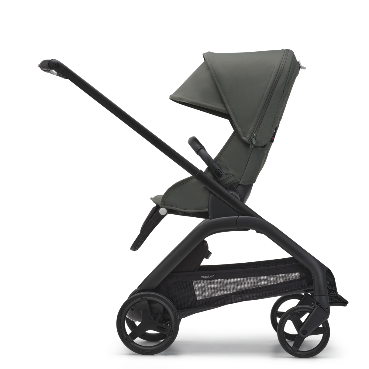 Sittvagnen Bugaboo Dragonfly i skogsgrön