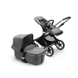 Bugaboo Fox 3 – en grå duovagn där du kan växla mellan sittdel och liggdel