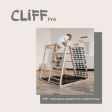 Cliff PRO Premium inomhusklätterställning i trä