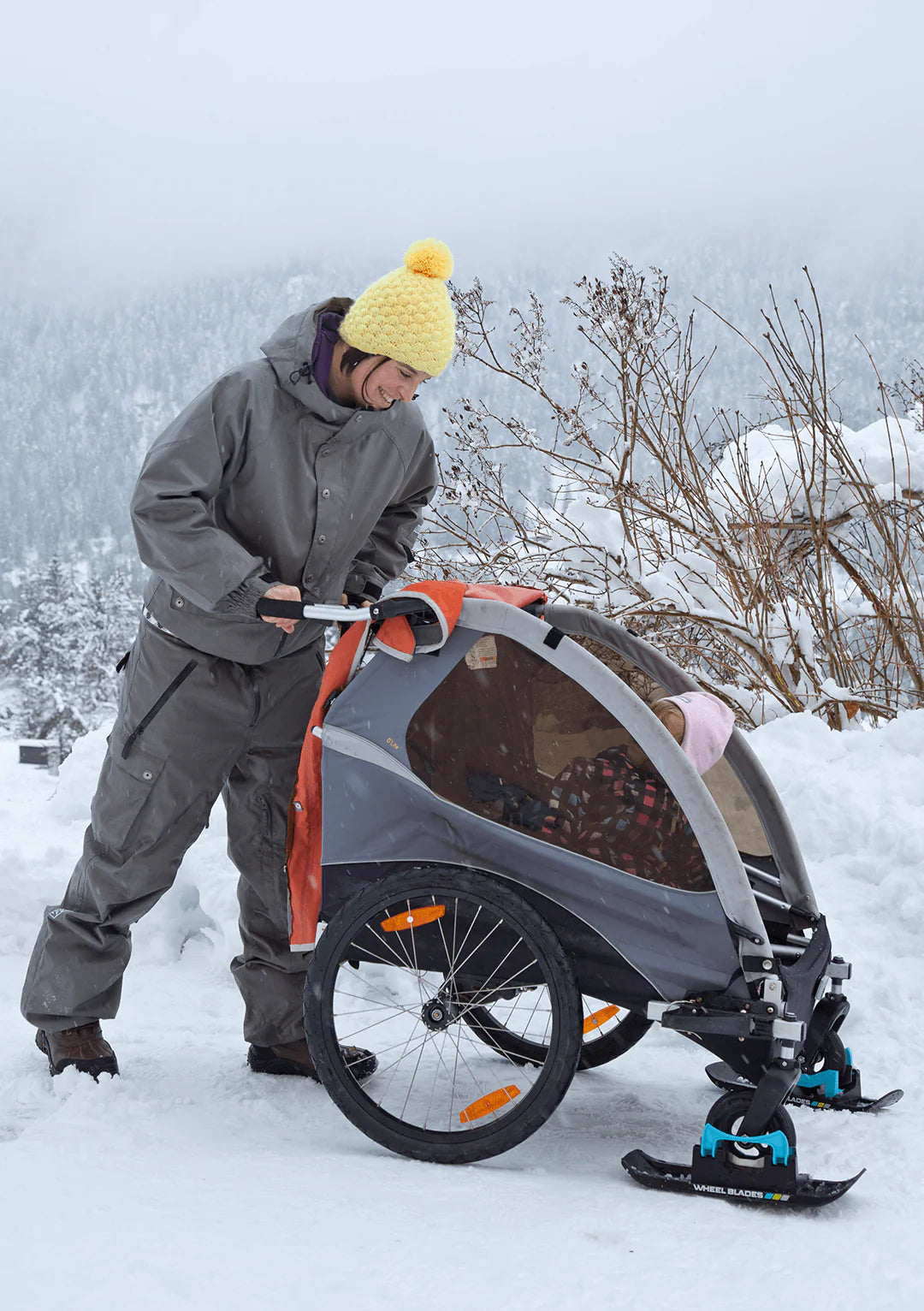 Wheelblades XL barnvagnsskidor (set)