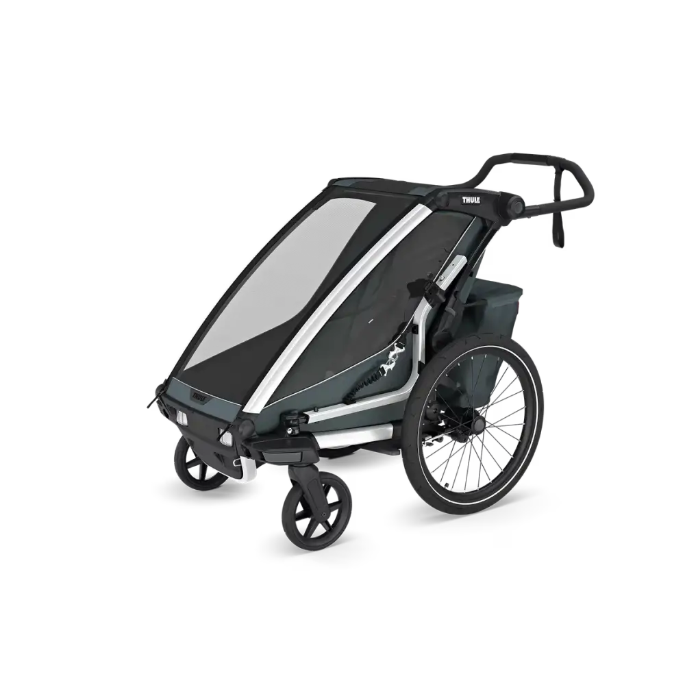 Hyr multisportcykelvagnen Thule Chariot Cross 2 Enkel av Parently 