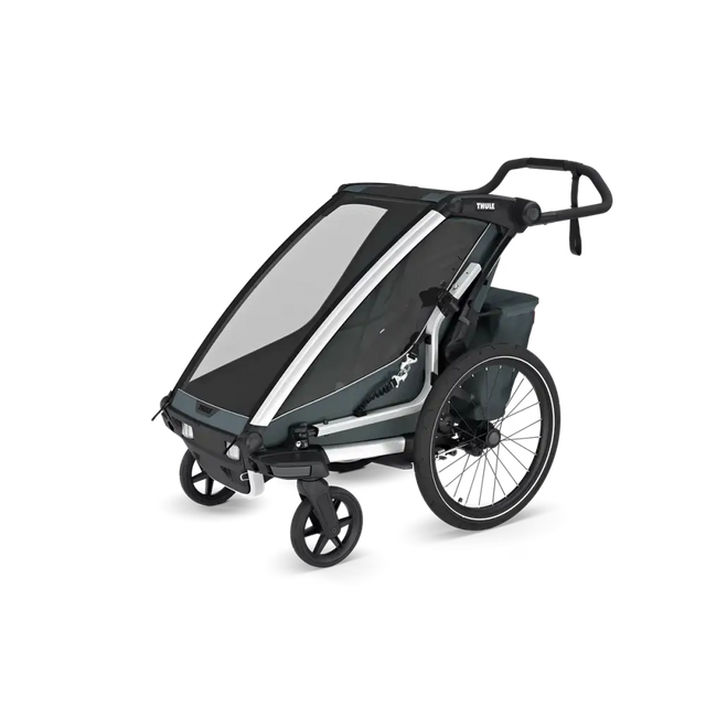 Hyr multisportcykelvagnen Thule Chariot Cross 2 Enkel av Parently 