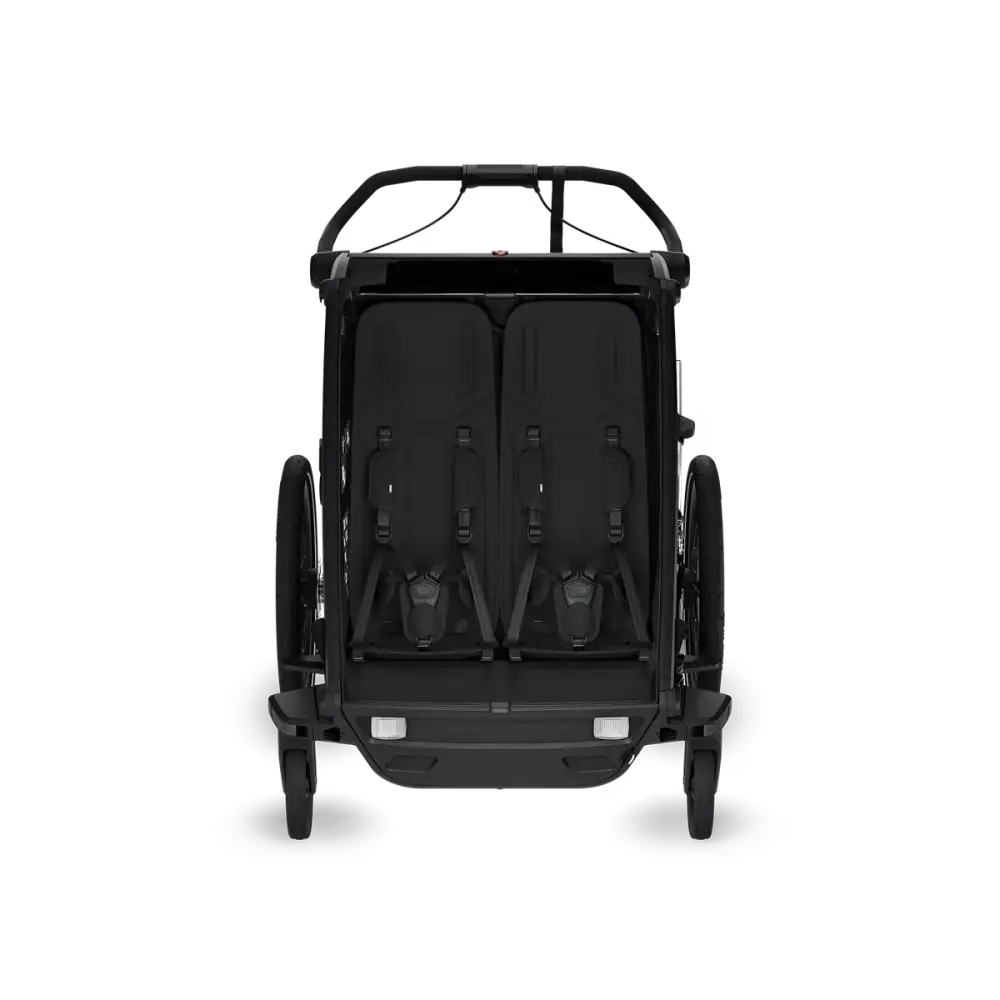 Hyr multisportcykelvagnen Thule Chariot Sport 2 Dubbel av Parently 