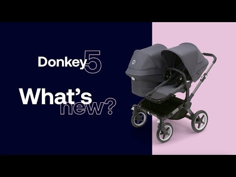 bugaboo donkey 5 duo grey melange Parently